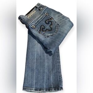 ReRock (by Express) Distressed Boot Jeans